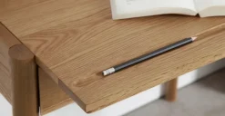 Escritorio Compacto Leonie – Roble