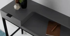 Escritorio Compacto Marcell – Gris