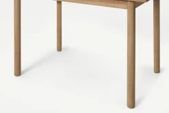 Escritorio Compacto Pavia – Natural Oak y Ratán