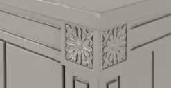 Escritorio Compacto Vintage Bourbon – Gris