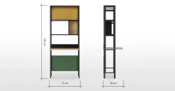 Escritorio de Almacenaje Duncan – Multicolor