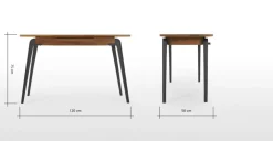 Escritorio Lucien – Mango oscura