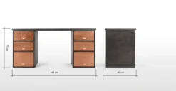 Escritorio Stow – Cobre