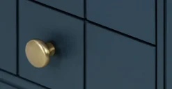 Escritorio Vintage Bourbon – Azul oscuro