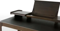 Escritorio Zeke – Nogal y negro