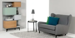 Estantería alta Fowler – Roble multicolor