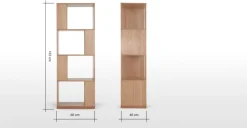 Estantería Kya – Roble