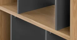 Estantería Kya – Roble y gris