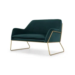 Frame Loveseat – Azul Petróleo