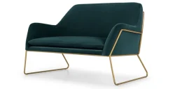 Frame Loveseat – Azul Petróleo