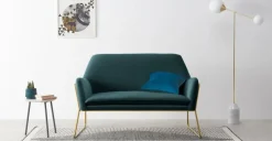 Frame Loveseat – Azul Petróleo
