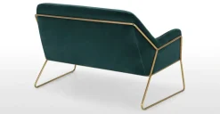 Frame Loveseat – Azul Petróleo
