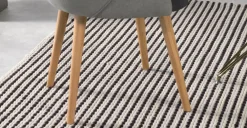 Juego de 2 sillas carver de comedor Lule – Gris marga y gris granizo y roble