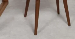 Juego de 2 sillas carver de comedor Lule – Verde bahia y nogal