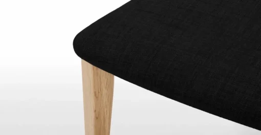 Juego de 2 sillas de comedor Jenson – Roble y gris oscuro