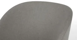 Juego de 2 sillas de comedor Stig – Gris manhattan y roble