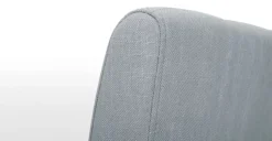 Juego de 2 sillas de comedor Flynn – Gris persa