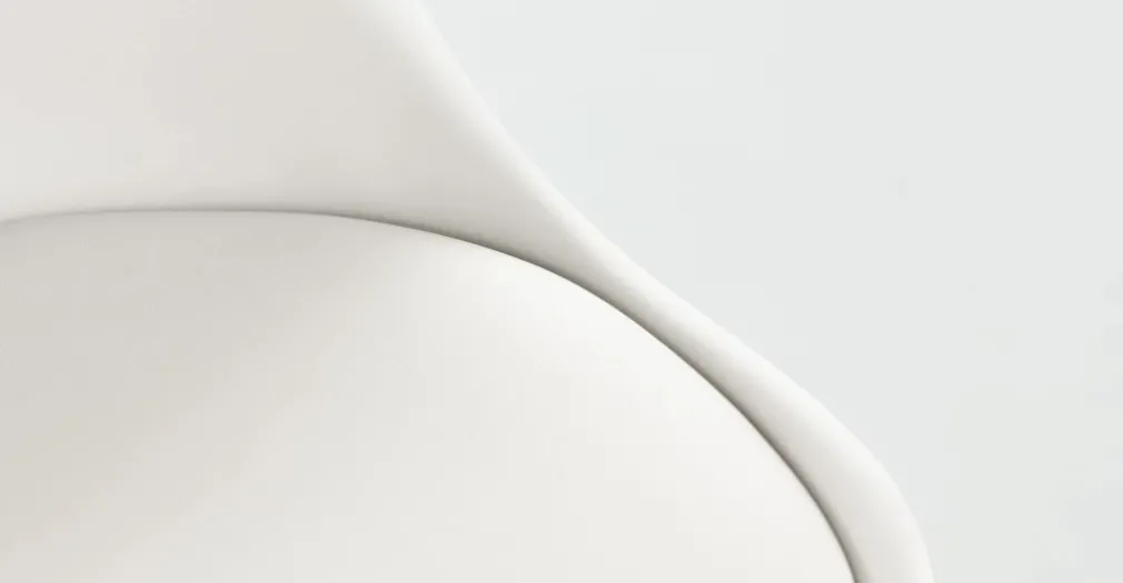 Juego de 2 sillas de comedor Thelma – Roble y blanco