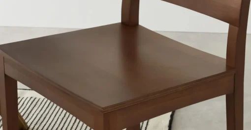 Juego de 2 sillas de comedor Keaton – Nogal