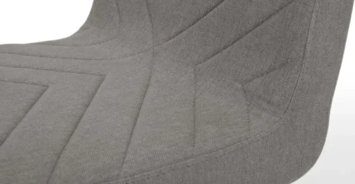Juego de 2 sillas de comedor Lex – Gris grafito