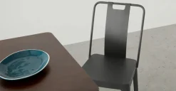 Juego de 2 sillas de metal Edny – Bronce de cañón