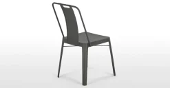 Juego de 2 sillas de metal Edny – Bronce de cañón