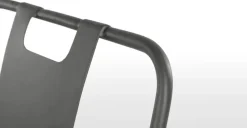 Juego de 2 sillas de metal Edny – Bronce de cañón