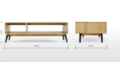 Mesa de Centro Lucien – Mango Clara