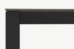 Mesa de Comedor 6 Asientos Corinna – Gris y Negro