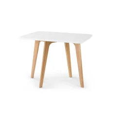 Mesa de Comedor Fjord – Roble y Blanco