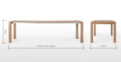 Mesa de Comedor Bramante – Fresno