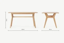 Mesa de Comedor Jenson – Roble