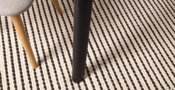 Mesa de Comedor Lena – Fresno y Negro