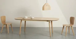 Mesa de Comedor Ovalada Edelweiss – Fresno