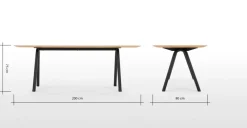 Mesa de Comedor Panos – Roble