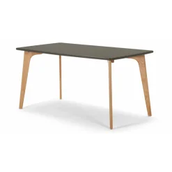 Mesa de Comedor Rectangular Fjord – Roble y Gris