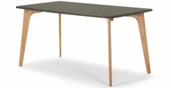 Mesa de Comedor Rectangular Fjord – Roble y Gris