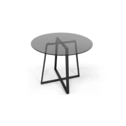 Mesa de Comedor Redonda Grande Haku – Negro