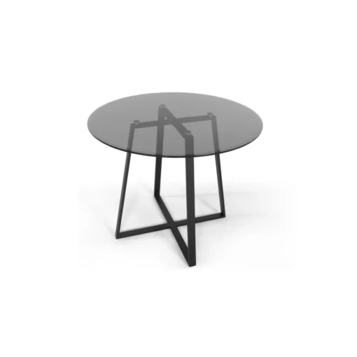 Mesa de Comedor Redonda Grande Haku – Negro