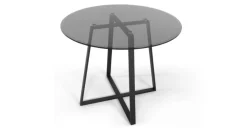 Mesa de Comedor Redonda Grande Haku – Negro
