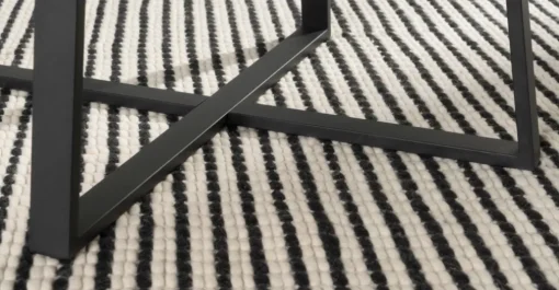 Mesa de Comedor Redonda Grande Haku – Negro