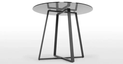 Mesa de Comedor Redonda Grande Haku – Negro