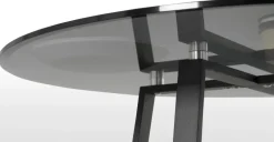 Mesa de Comedor Redonda Grande Haku – Negro