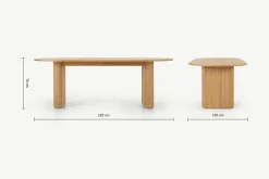 Mesa de Comedor Tambo – Roble