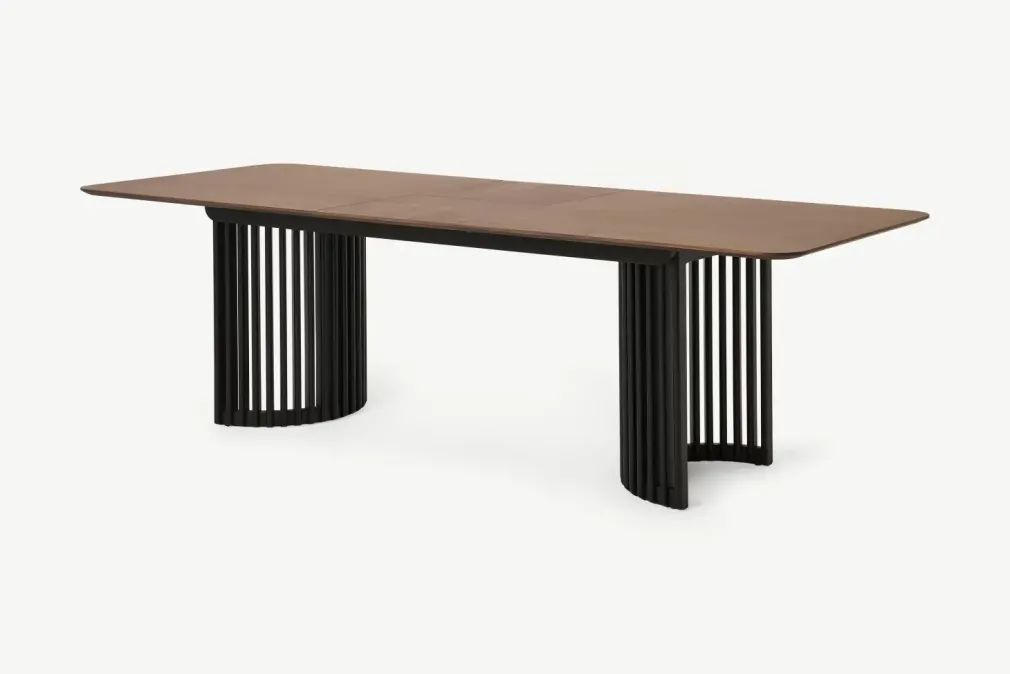 Mesa de Comedor Zaragoza – Nogal y Negro