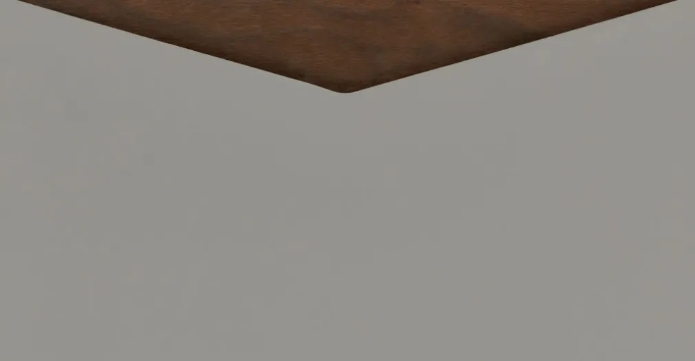 Mesa de noche Louis – Nogal y gris carbón