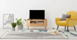 Mueble multimedia Ada – Roble