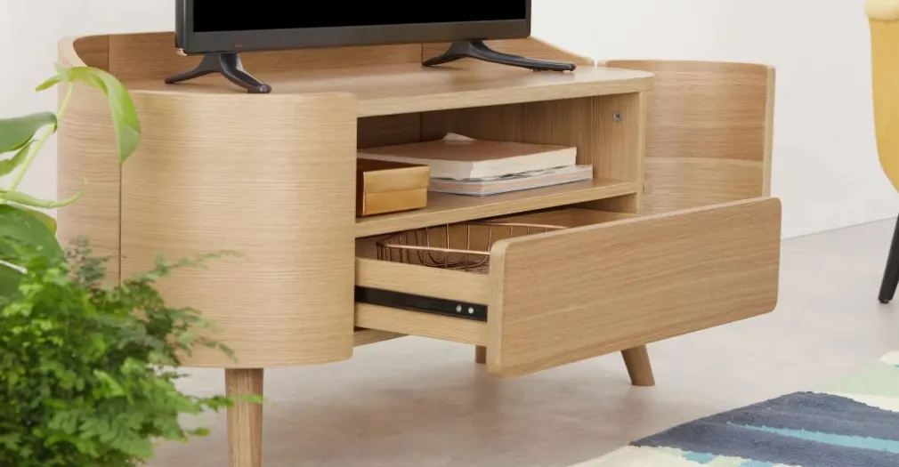 Mueble multimedia Ada – Roble