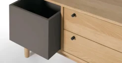 Mueble multimedia Campton – Roble