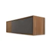 Mueble multimedia de pared Luther – Nogal